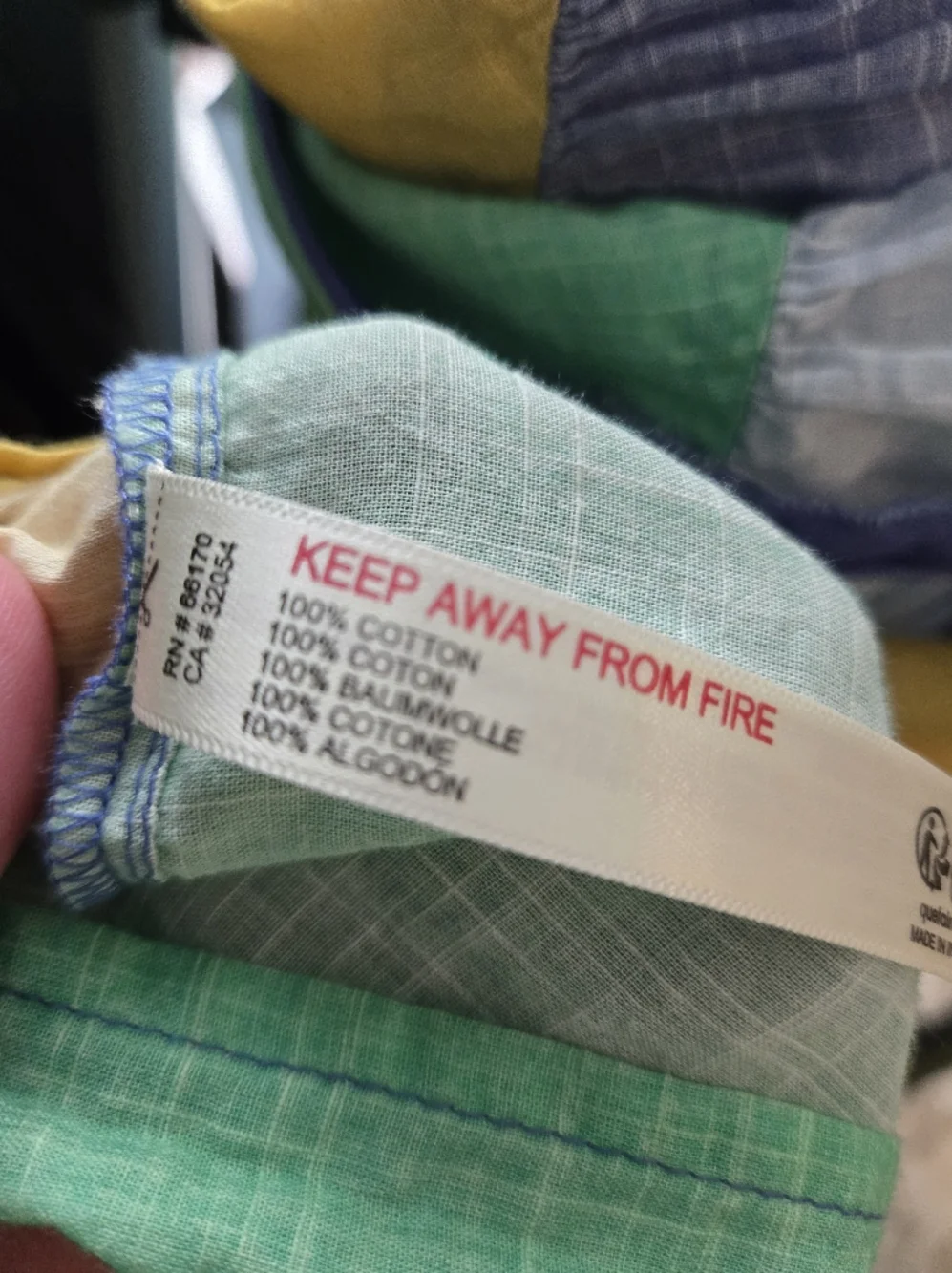 Celandine Colorblock Backless Midi Dress in Blue, Green & Yellow XL - Picture 4 of 6